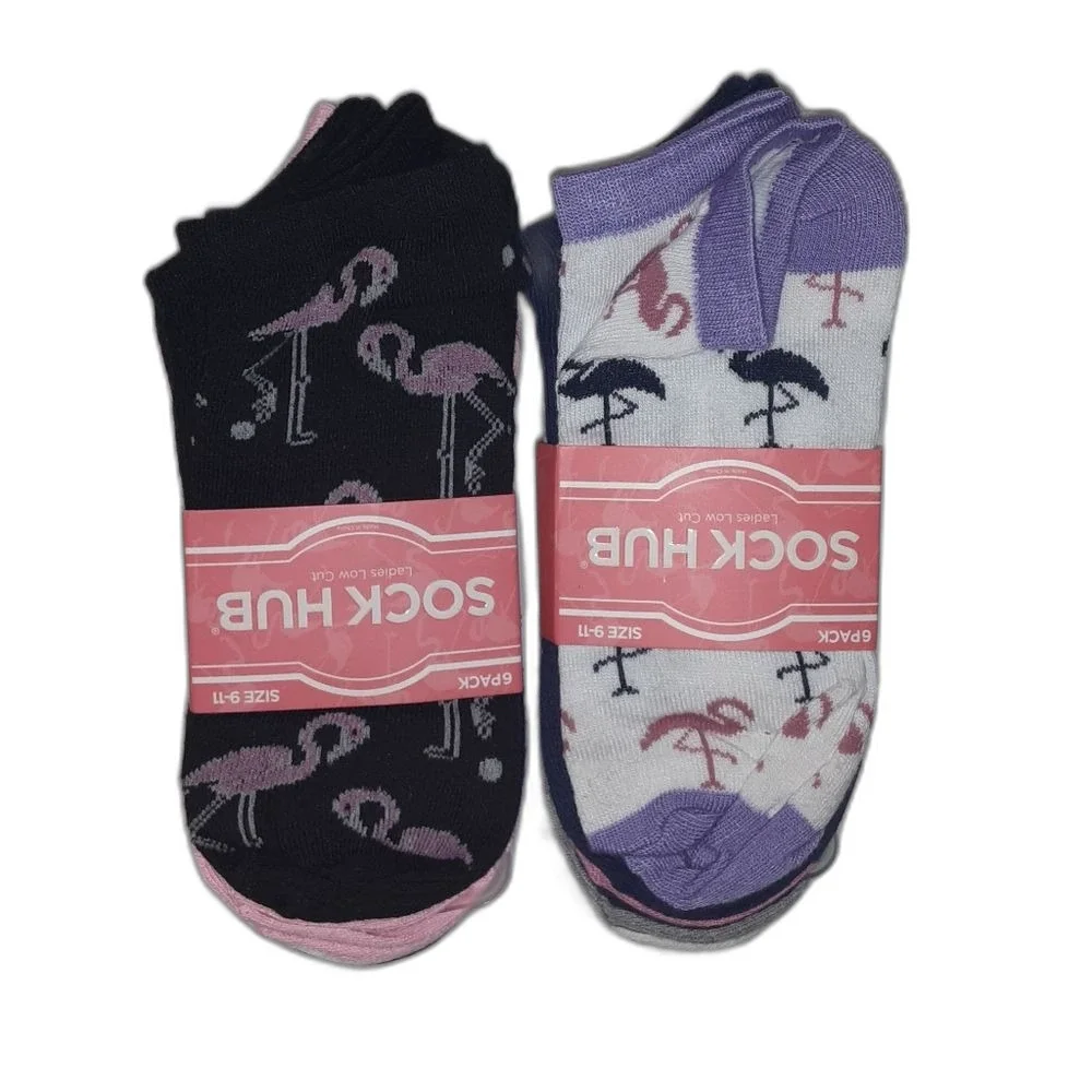 Sockhub Lot of 2 6packs of Lo-cut socks
